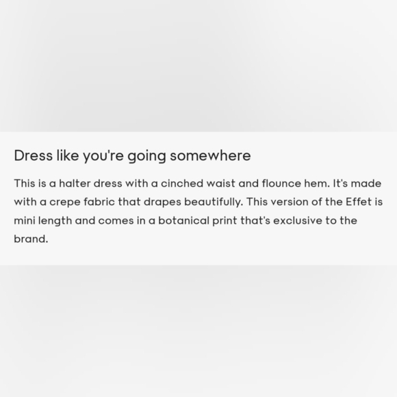 Wilfred Effet Mini Dress xs halter black - Picture 11 of 17